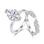 Set de Anillos Ensamblables Corte Marquise 2.5ct