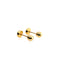Aros Abridos Bebé Bolita de oro 4mm
