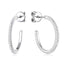 Aros Argollas Plata Moissanita