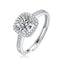 Anillo Solitario Cushion Ajustable 0.5ct