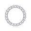 Anillo Eternity Oval