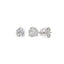 Aros Stud Oro Blanco y Diamantes Lab 0.50ct